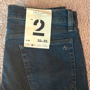 Brand New wTags 32x32 Rag & Bone Gage Fit 2 Jean